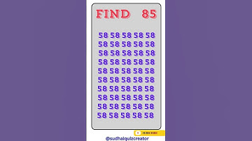 Think You’re Smart? Find the Odd Number Out! #quiz #shortsfeed  #puzzle #evennumber