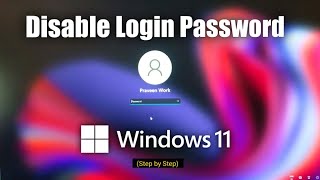 How to Login Without Password or PIN in Windows 11 Lock Screen