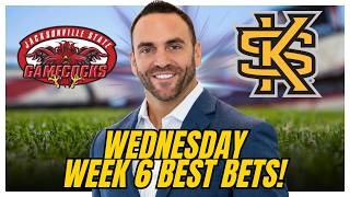 Jacksonville State vs Kennesaw State BEST Bets! WEDNESDAY CFB Picks