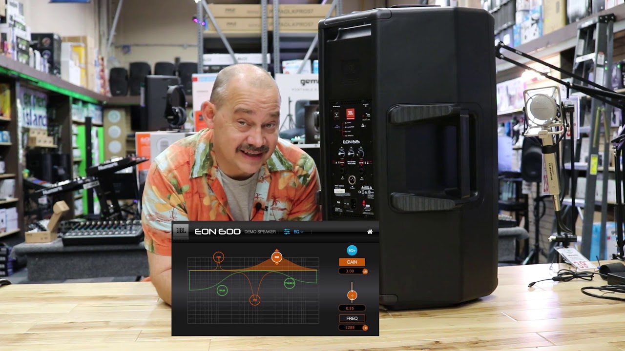 Full review of the JBL EON615 Two-Way 1000w Powered Speaker YouTube