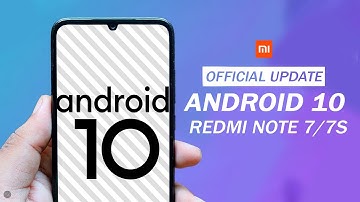Finally, Redmi Note 7/7S Official Android 10 Update Released!