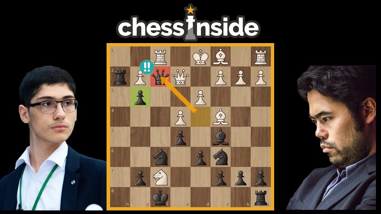 치열한 난타전을 끝내는 체스 신의 한 수!! - 체스 명경기 #155