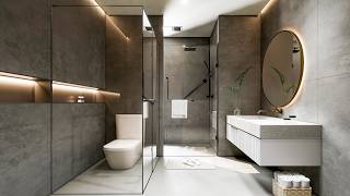 Elegant Bathroom interior Design | 4K Tour | 3D Model Full Scene Download
