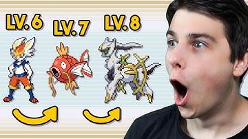 The Pokemon Evo Every Level Randomizer can be so mean sometimes...