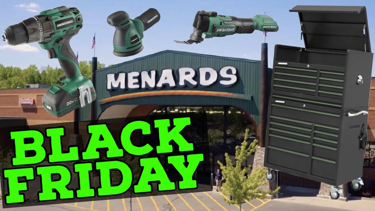 Black Friday Deals at Menards! (Plus the truth about Masterforce Tools