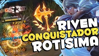 ¡LA RUNA DE CONQUISTADOR ME HA ENAMORADO!  • RIVEN A DIAMANTE • KERIOS