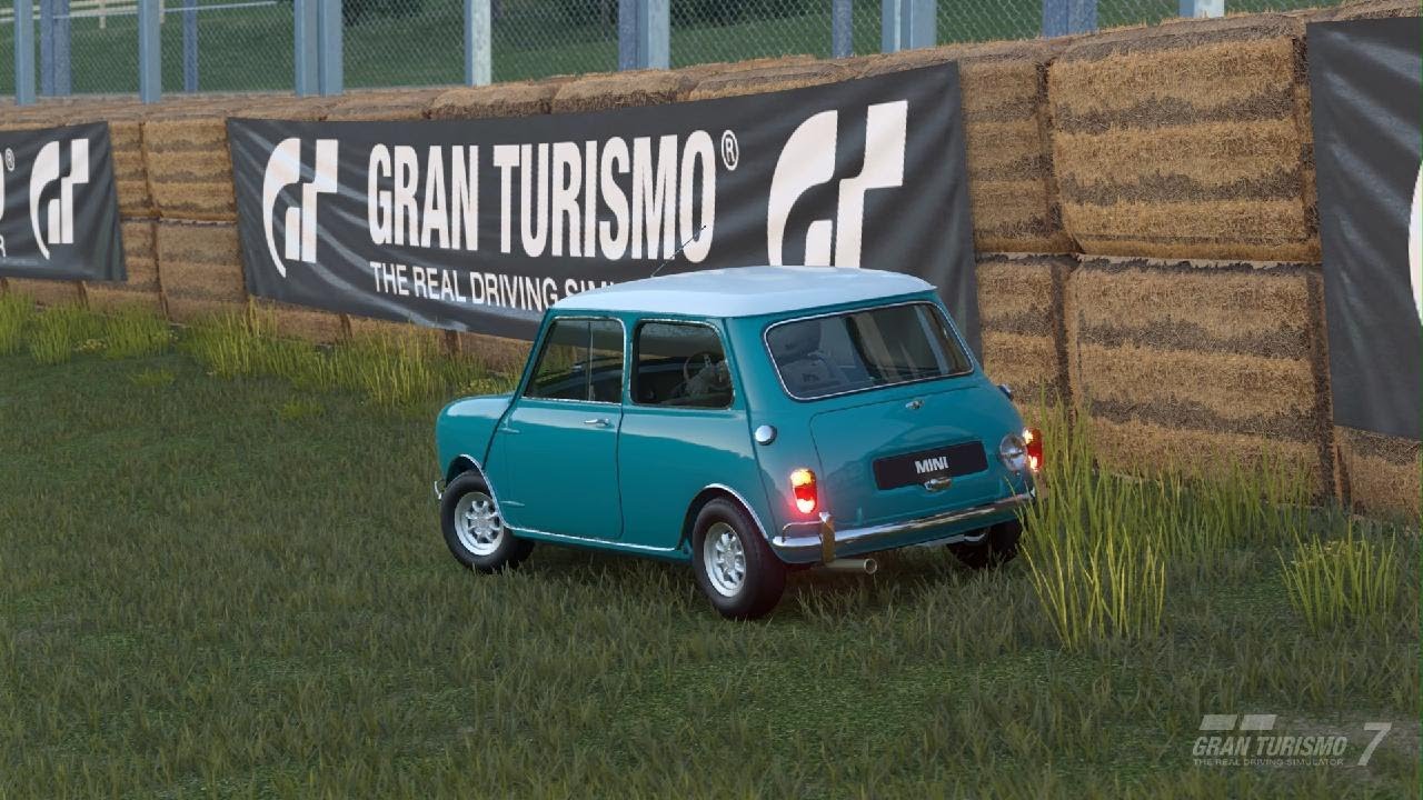 GT7 Real. MINI Mini-Cooper S 1965. Original 65CV.