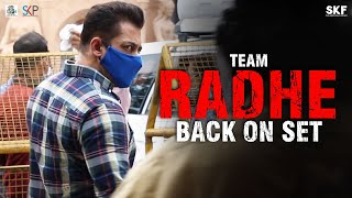 Team Radhe Back On Set | Salman Khan, Jackie Shroff, Randeep Hooda, Disha Patani | Prabhu Deva