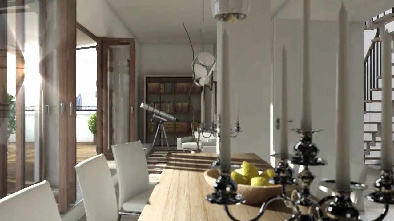 C4d 3d architecture animation interior exterior youtube Rendering 3d milano