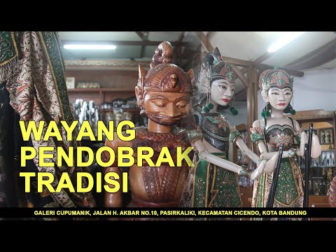 Suvenir Wayang Golek di Galeri  Cupumanik, Unik Harganya Relatif