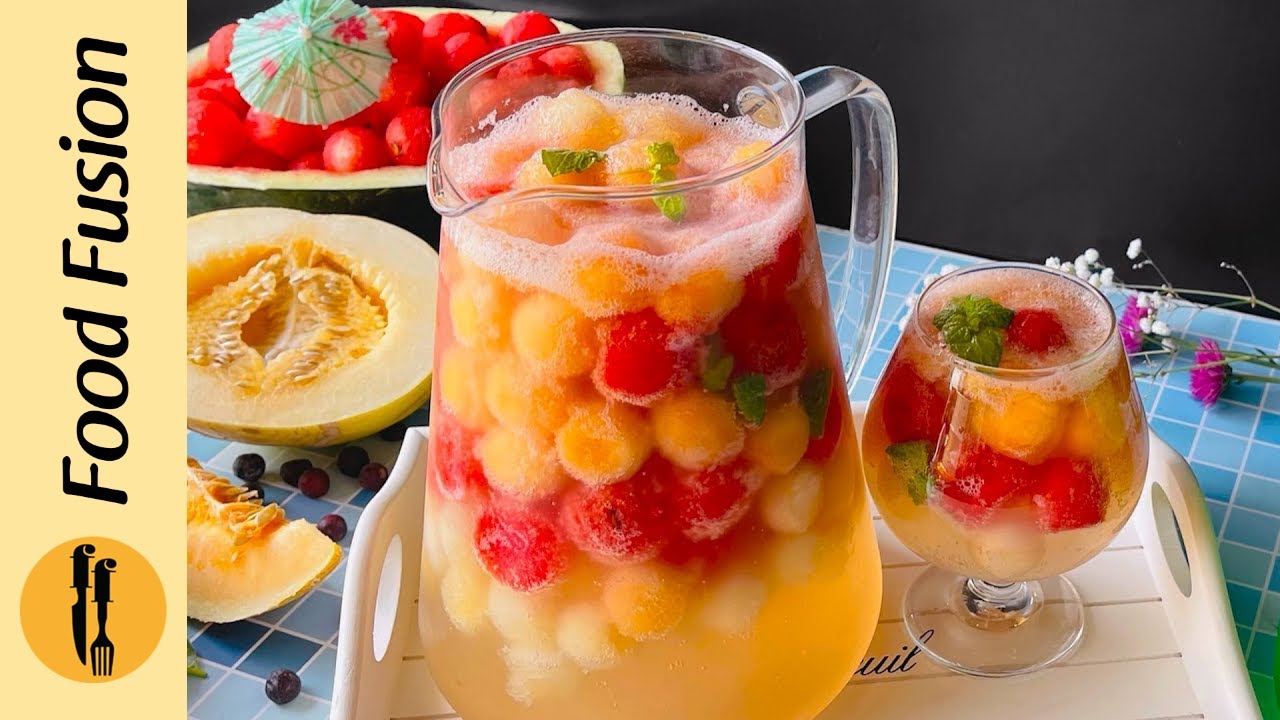 Watermelon Ball Punch Recipe By Food Fusion (Ramzan Special)