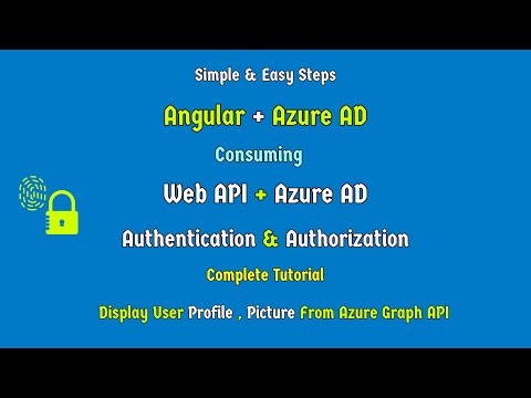 Web Api Authentication And Authorization With Azure ad | Angular Azure ad Authentication