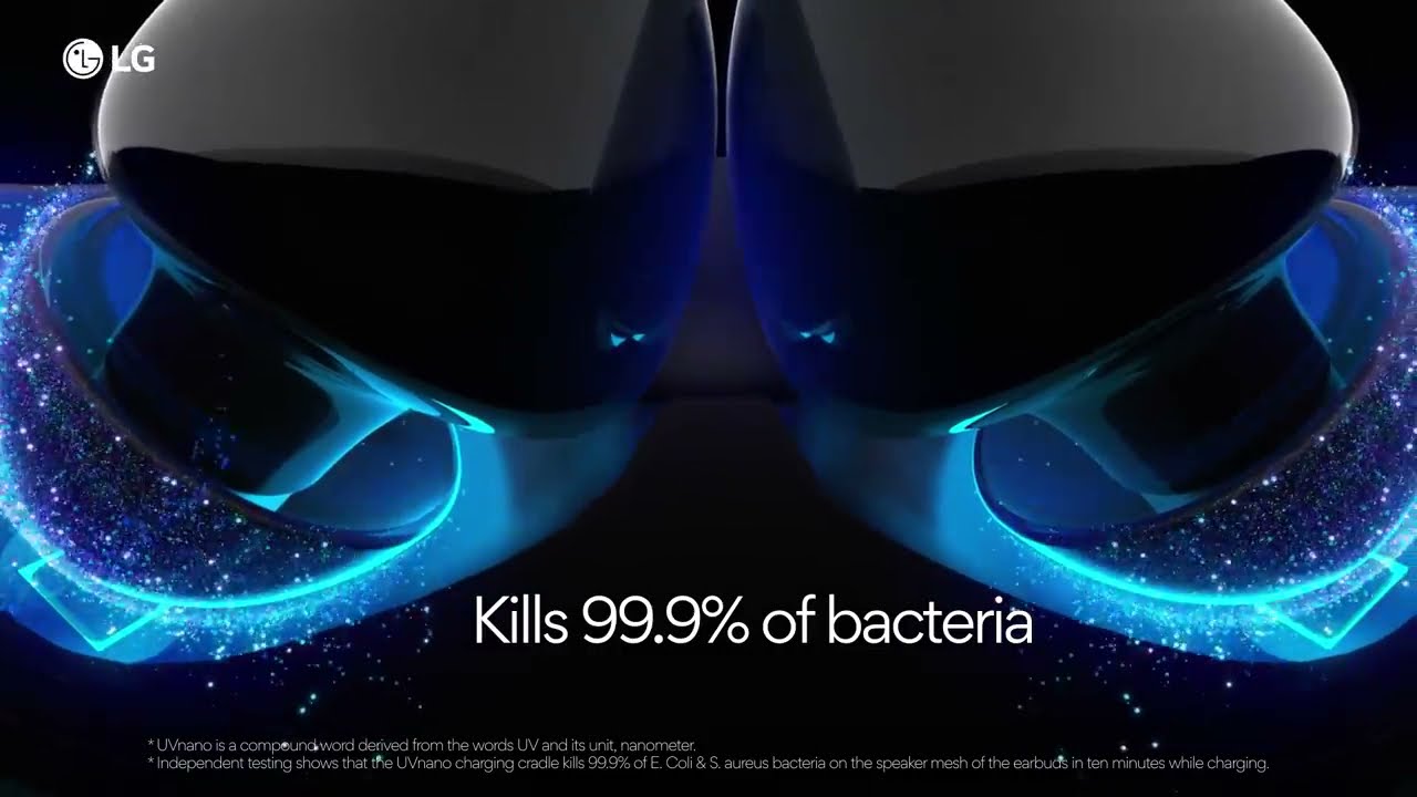 New Self-Cleaning Earbuds l LG TONE Free FN6