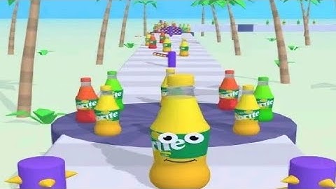 Juice Run All Levels Mobile Gameplay Walkthrough iOS,Android Game New Update PGMK4 | Juice Run 🍹||