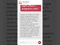 Does peeing in the middle of the night affect a pregnancy test?