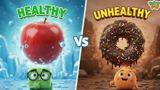Healthy or Unhealthy Food for Kids | Healthy Food vs Junk Food Quiz for Kids & Toddlers