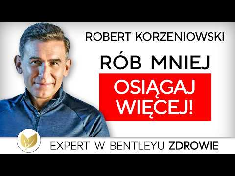 Jak mniej pracować i osiągać lepsze wyniki? Robert Korzeniowski i dr Tadeusz Oleszczuk