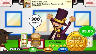 Papa’s Burgeria To Go! - All Gold Customers (Perfect Day) screenshot 5