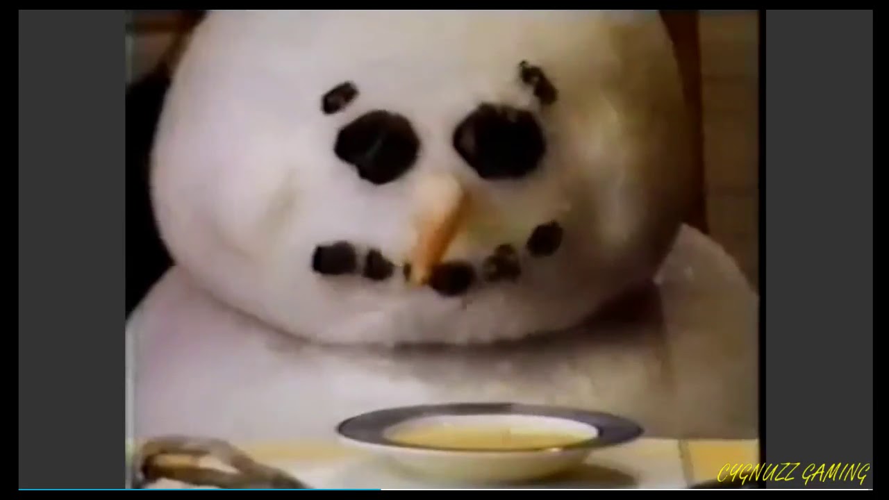 Campbell's Soup Snowman commercial 1995 YouTube