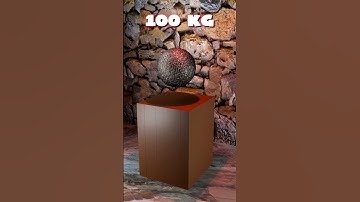 Cubes vs Heavy Ball – Satisfying Destruction #satisfying #animation #blender