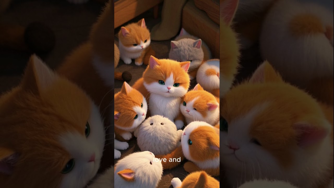 🎬 "A Cute Cat Story for Kids | Fun & Friendly Animal Tale 🐱✨"