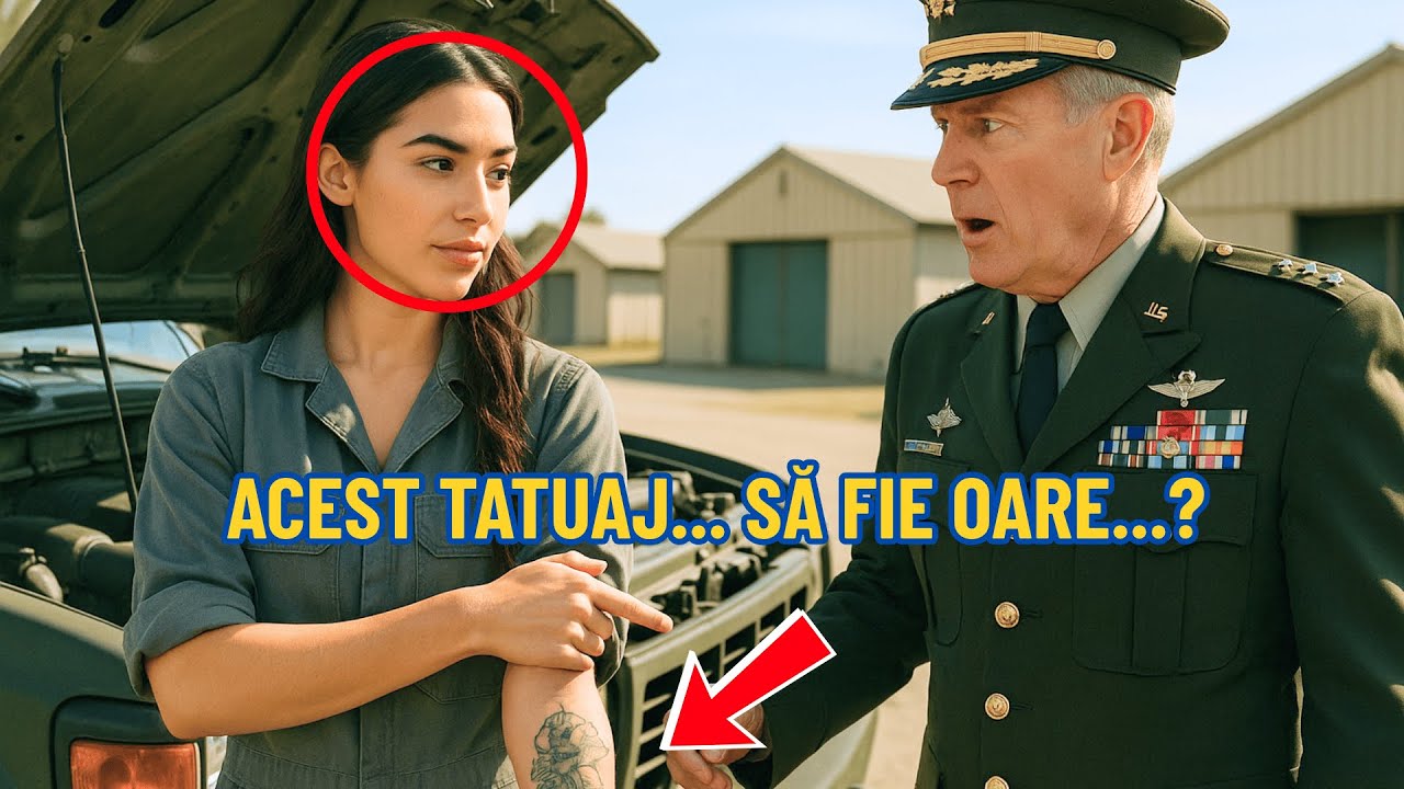 Părea doar o mecanică obișnuită — până când generalul i-a văzut tatuajul și a încremenit