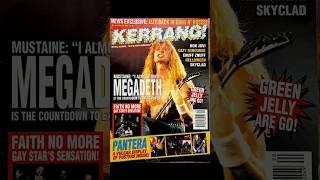 #megadeth #thrash #magazine #metal #big4 #kerrang #davemustaine #metalfans #thrashmetal