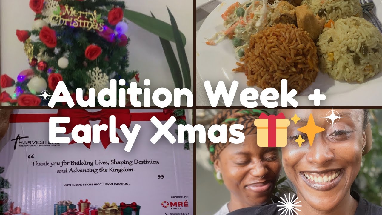 Actor Life | Callback + Audition + Christmas Came Early + Unboxing 🎄🎬🎁