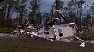 Dozens of homes damaged in Brantley County after possible tornado