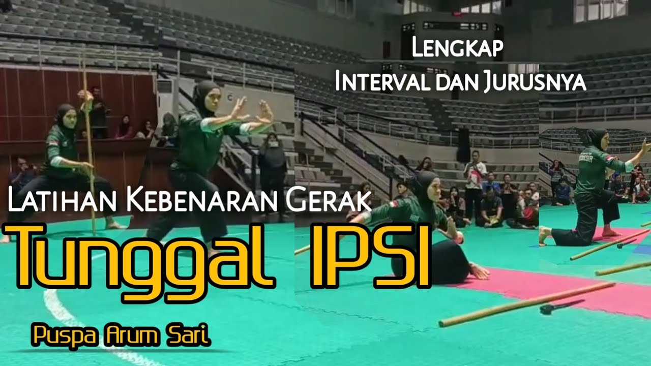 Peragaan Kebenaran Gerak Jurus Tunggal IPSI | Penataran Pelatih Nasional Pencak Silat