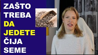 Zašto treba da jedete čija seme  - dr Bojana Mandić