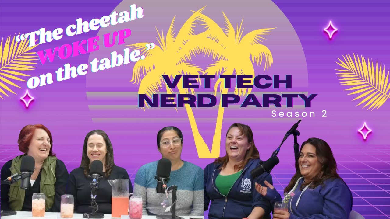 Big Cats, Burnout & Zoo Med | Jenny Weldy shares Wildlife Vet Tech Stories | Vet Tech Nerd Party
