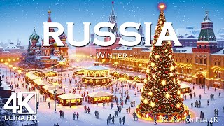 Russia 4K – Winter Wonderland – Frozen Moscow, Siberian Landscapes & Snowy Historic Cathedrals screenshot 4