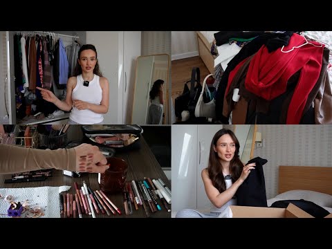 Видео: УБОРКА И РАСХЛАМЛЕНИЕ: готовлю гардероб к лету, разбираю косметику