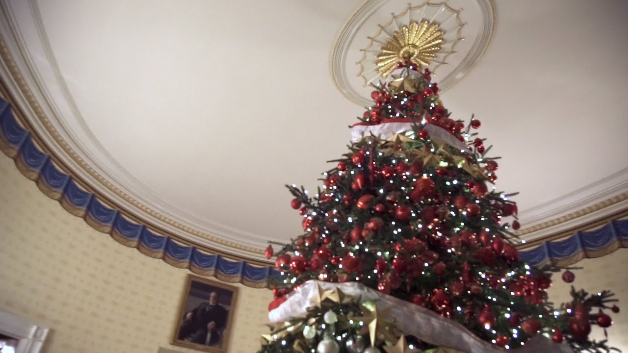 virtual tour of the white house at christmas