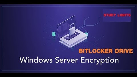 How To Enable Bitlocker Drive Encryption in Windows Server-2019 || Bangla Tutorial