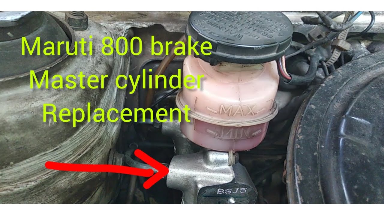 Maruti 800 brake master cylinder Replacement 