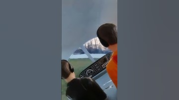 Piper Cherokee backyard LANDING POV (Crash)