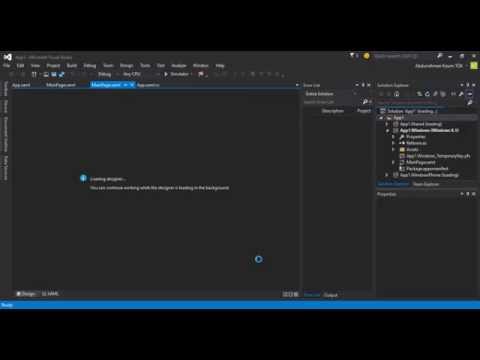 Open Project - Visual Studio Community 2015