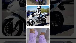 Purple Vs White Dress,Shoes..etc..