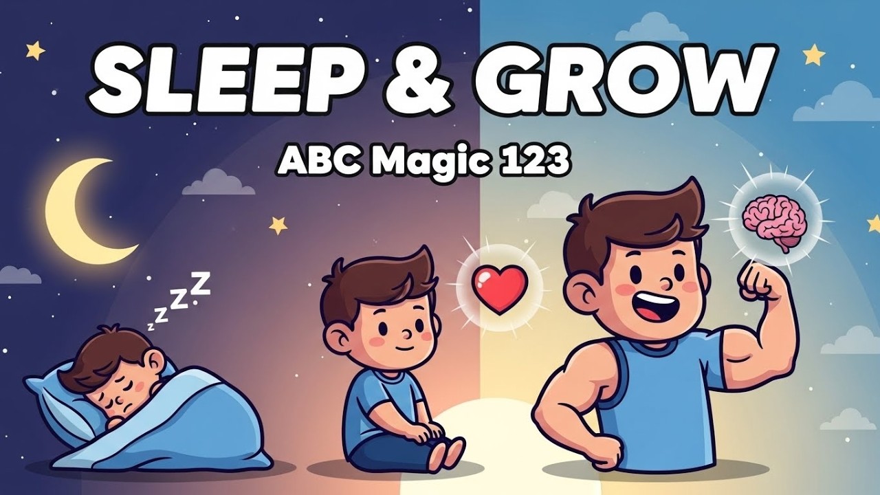 Importance of Sleep for Kids 😴🌙 | Healthy Habits | ABC Magic 123