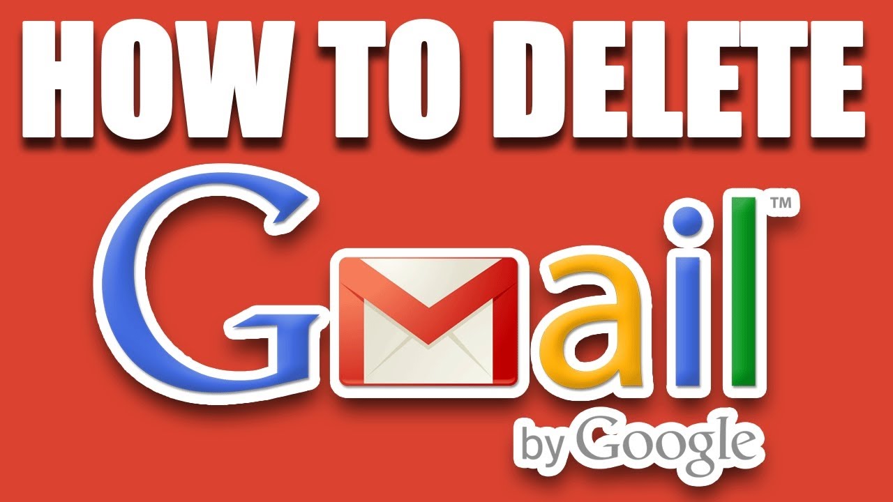 HOW TO DELETE GMAIL ACCOUNT STEP BY STEP 2017 TUTORIAL YouTube