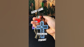 3D-geprinte Squid Game Thanos-hanger #squidgame #3dprinted