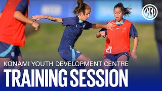 TRAINING SESSION TOWARDS PARMA-INTER | INTERWOMEN 🏃‍♂️💪⚫🔵 screenshot 3