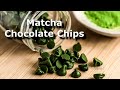 Easy 2 Ingredient Matcha Chocolate Chips