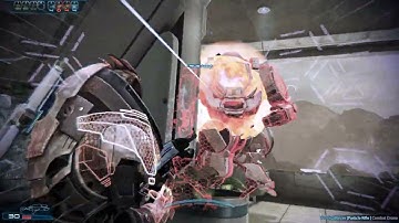 Mass Effect 3 Turian Sentinel, Firebase Jade - Cerberus, Platinum.(Sub -20)