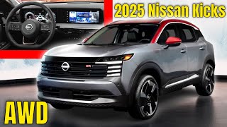 2025 nissan kicks revealed with all-wheel drive