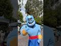 Genie Waking Around Disneyland