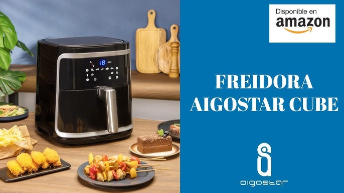 🥇 FREIDORA SIN ACEITE - Aigostar Cube 7L 1900W ¿La MEJOR FREIDORA SIN  ACEITE? ✔️ 