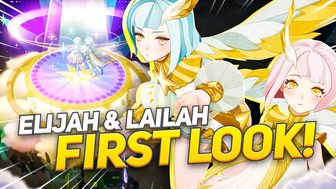Celestial Twins Elijah and Lailah First Look and Skills Preview!!!!【AFK Journey】
